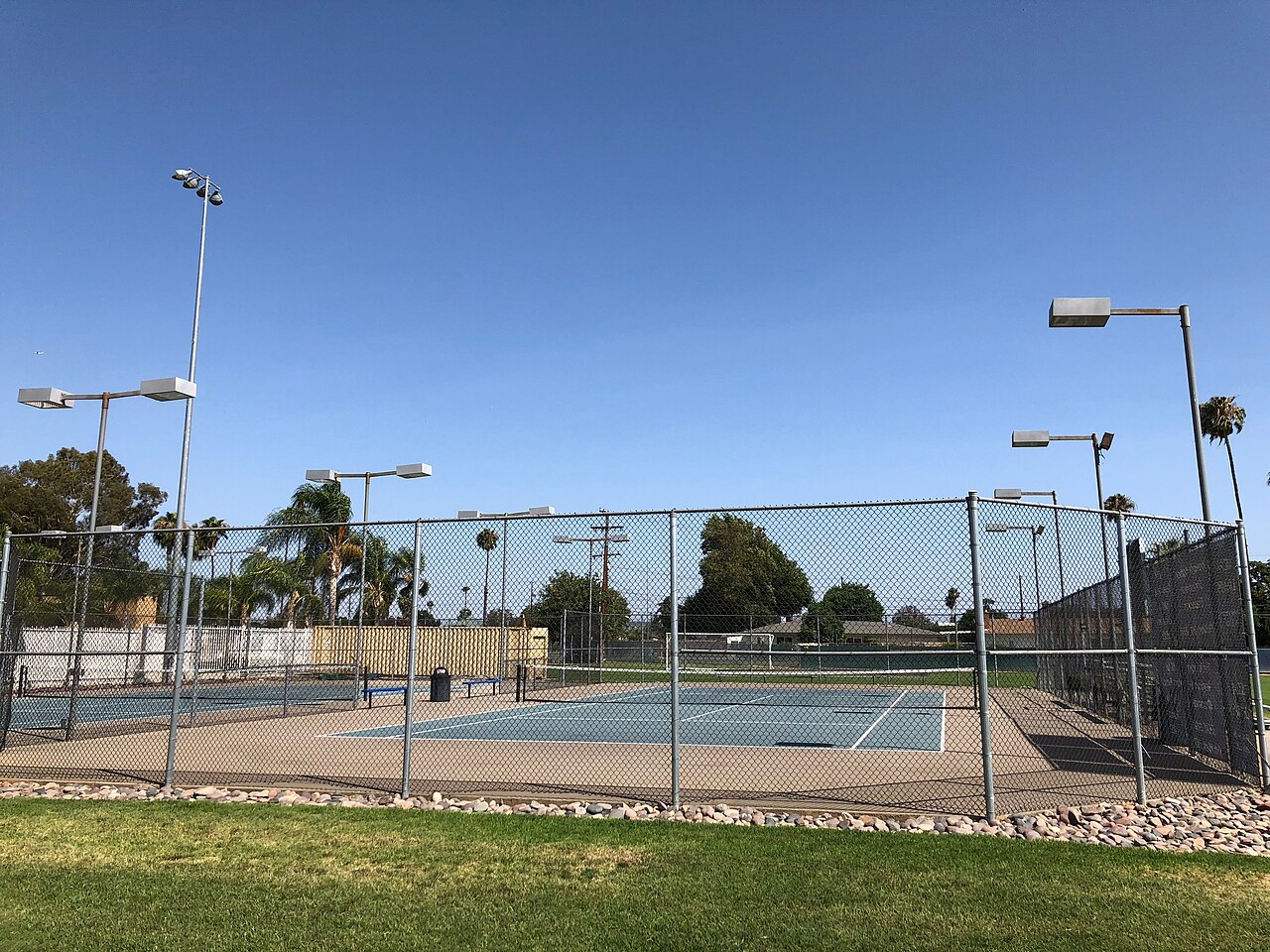 California Baptist University tennis courts