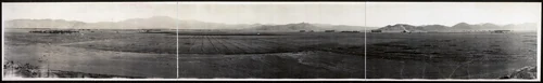 Hemet, California, view from Hollingsworth Building looking north - northeast